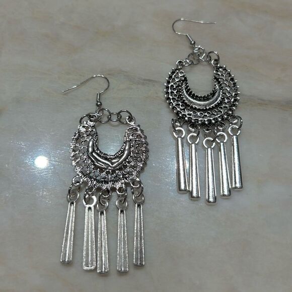 bohemian drop earrings A378 - Picture 3 of 4